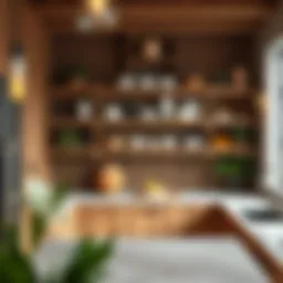 Exploring the Application of Wooden Shelves in Kitchen Design Introduction