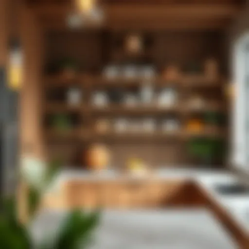 Exploring the Application of Wooden Shelves in Kitchen Design Introduction