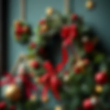 A Creative and Eco-Friendly Christmas Wreath Innovative DIY Christmas wreath made from sustainable materials