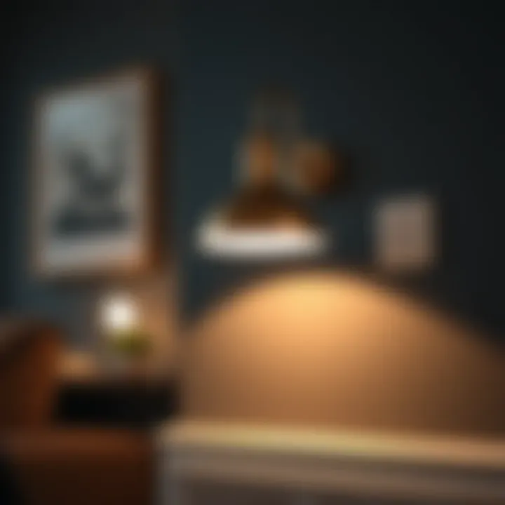 Elegant Plug-in Wall Light Elegant plug-in wall light enhancing interior decor