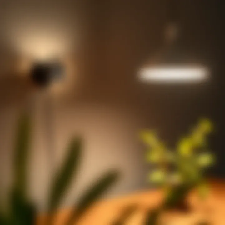 Practical Installation of Plug-in Wall Lights Practical installation setup for plug-in wall lights