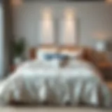 Luxurious Duvet Sheet Set in Contemporary Bedroom Luxurious duvet sheet set showcasing a contemporary bedroom aesthetic