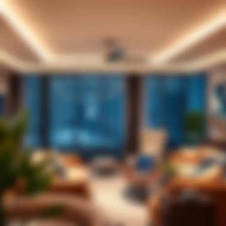 Smart technology integration in home interiors