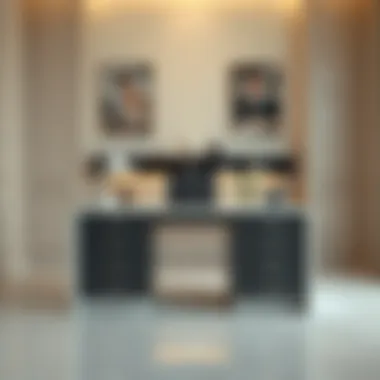 Notable Exploring the High Gloss Desk with Drawers: A Comprehensive Analysis