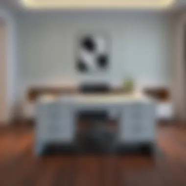 Exploring the High Gloss Desk with Drawers: A Comprehensive Analysis Summary