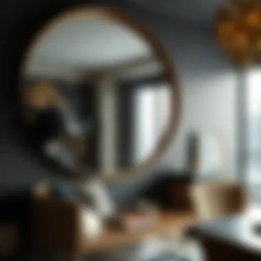 Exploring the Impact of Large Funky Mirrors in Interior Design Summary