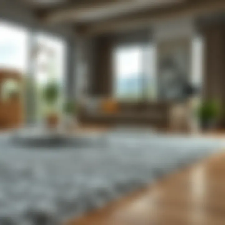 Exploring the Intricacies of 6x9 Gray Shag Rugs Summary