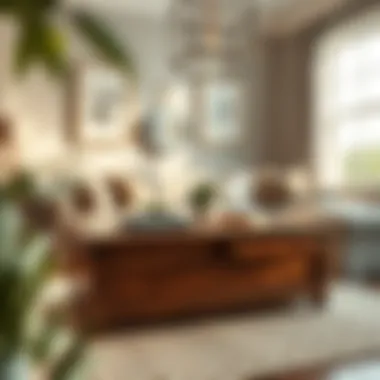 Stylish toy chest ottoman used as a coffee table