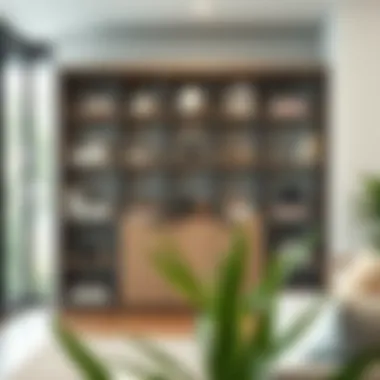 Exploring the Utility and Aesthetic Appeal of Shelving Units with Glass Doors Summary