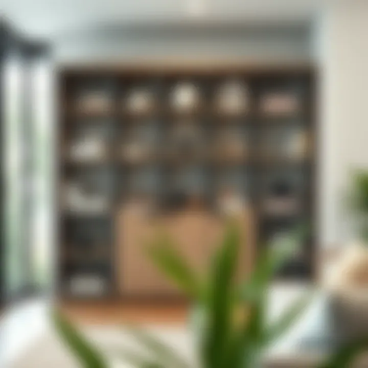 Exploring the Utility and Aesthetic Appeal of Shelving Units with Glass Doors Summary