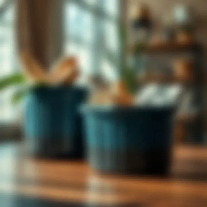 Sustainable living practices with eco-friendly tote containers