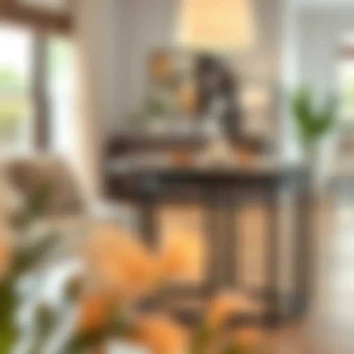 Versatile Nesting Tables in Dining Settings Versatile nesting tables used in a contemporary dining setting