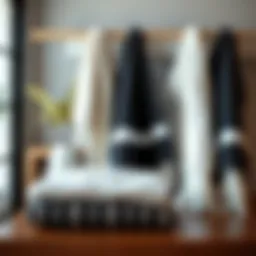 Exploring the Versatility of Black and White Fingertip Towels in Home Decor Introduction