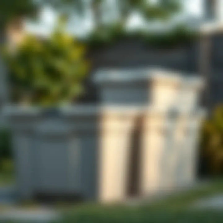 Extra large tote bins used for outdoor storage and organization