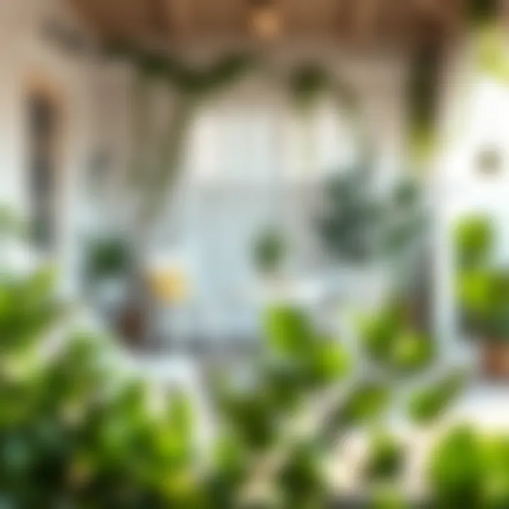 White cafe chairs enhancing a personal patio space