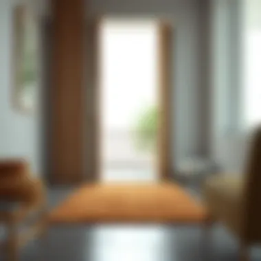 Sustainability in Design: The Thin Door Mat Sustainable practices reflected in the design of thin door mats