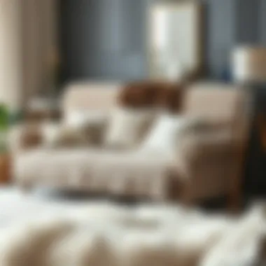 Diverse Styles of Fuzzy Sofa Covers Diverse styles of fuzzy sofa covers displayed together