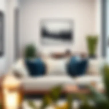 Modern Interior with 20x26 Inch Pillows Modern interior showcasing 20x26 inch pillows in a cozy setting