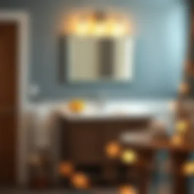 Installation techniques for wall mount vanity lighting