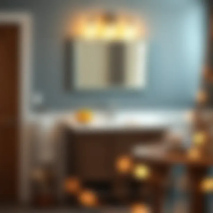 Installation techniques for wall mount vanity lighting