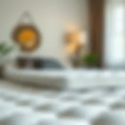 Firm mattress topper enhancing support