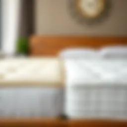 Comparison of hard and soft mattress surfaces