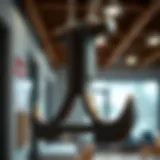 Robust Design of Heavy Duty Swing Hook Heavy duty swing hook showcasing robust construction