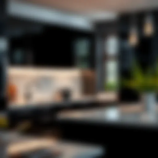 High Gloss Black Kitchen Cabinets: A Comprehensive Exploration Introduction
