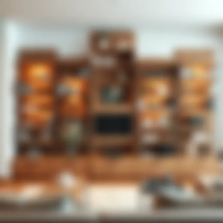 Contemporary shelving units for maximal space efficiency