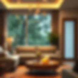 Elegant personalized home decor item for housewarming