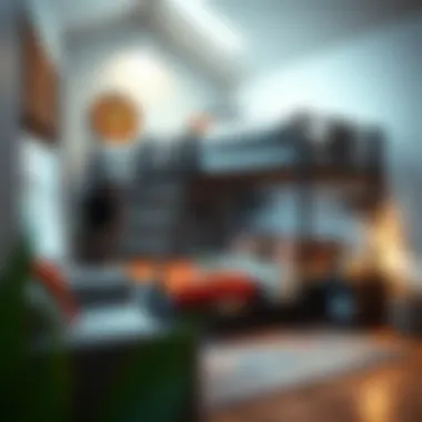 Loft Bed Enhancements for Small Spaces Transformative loft bed design maximizing vertical space