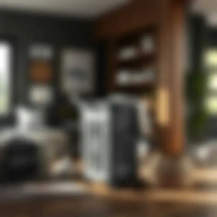 Seamless Integration with Home Aesthetics Jumbo laundry basket integrated into stylish home decor