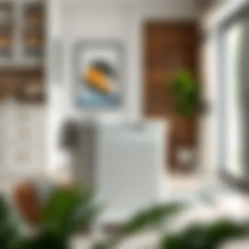 Elegant Design of Jumbo Rolling Laundry Basket Stylish jumbo rolling laundry basket in modern home