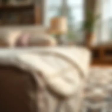 Materials That Matter: Durability and Style in Bed Risers Close-up of materials used in king size bed risers, showcasing durability