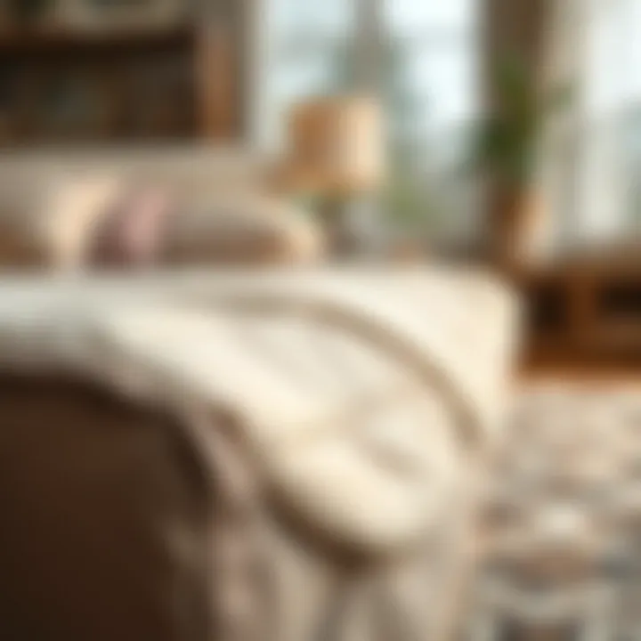 Materials That Matter: Durability and Style in Bed Risers Close-up of materials used in king size bed risers, showcasing durability