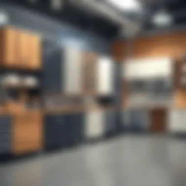 Diverse Material and Design Options Range of Lowe's storage cabinets displaying diverse materials and designs