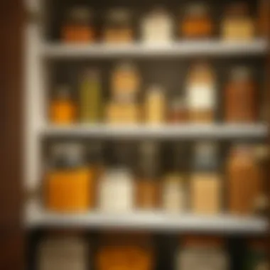 Innovative Storage Solutions for Your Pantry Stylish storage solutions showcasing various jar types and size arrangements