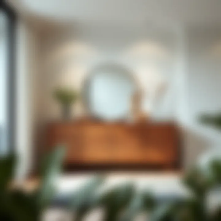 Contemporary dresser design with a minimalist approach