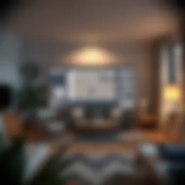 Room Planning Digital Tool A digital tool interface for room planning and design