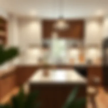 Efficient Kitchen Design Functional kitchen layout emphasizing efficient workflow