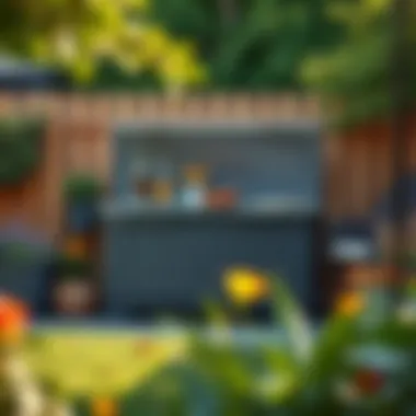 Outdoor Storage Solutions by Rubbermaid Innovative outdoor storage from Rubbermaid enhancing garden aesthetics