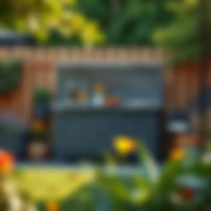 Outdoor Storage Solutions by Rubbermaid Innovative outdoor storage from Rubbermaid enhancing garden aesthetics