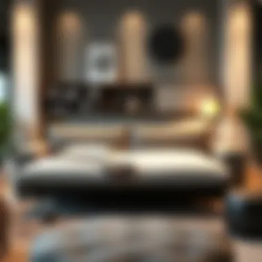 Transformational Functionality of Sleeper Sofas Stylish sleeper sofa transforming into a bed