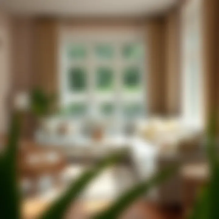 A Summer-Inspired Living Room Makeover Stylish living room adorned with summer-themed cushions