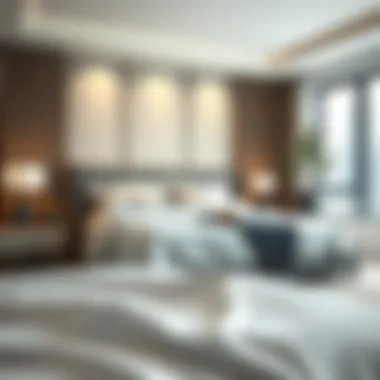 Elevate Your Sleep Environment Luxurious super deep pocket king size sheet set in a stylish bedroom