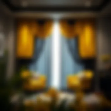 Notable The Aesthetic and Functional Dynamics of Yellow Black Curtains Notable The Aesthetic and Functional Dynamics of Yellow Black Curtains