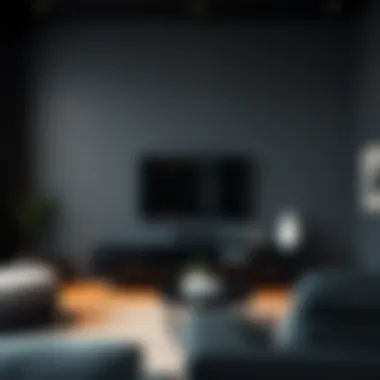 Notable The Allure of Black Floating TV Units Notable The Allure of Black Floating TV Units