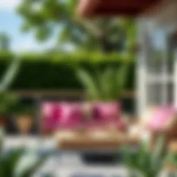The Allure of Fuchsia Pink Outdoor Cushions Introduction
