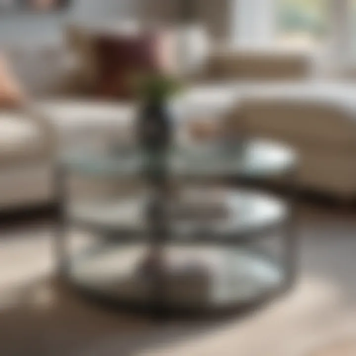 The Allure of the 24 Round Glass Coffee Table: A Comprehensive Exploration Summary