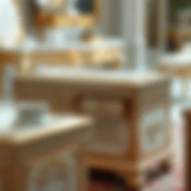 White Gold Chests Showcasing Various Design Styles White gold chests showcasing various design styles